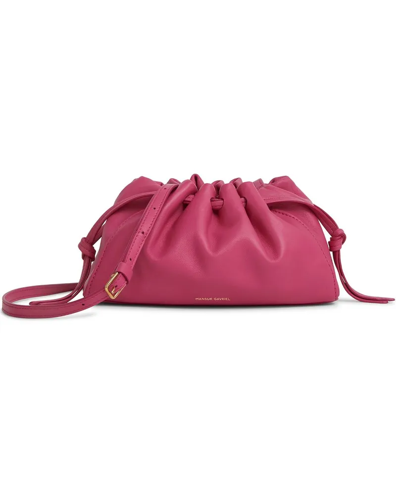Mansur Gavriel Mini Bloom Schultertasche - Rosa Rosa