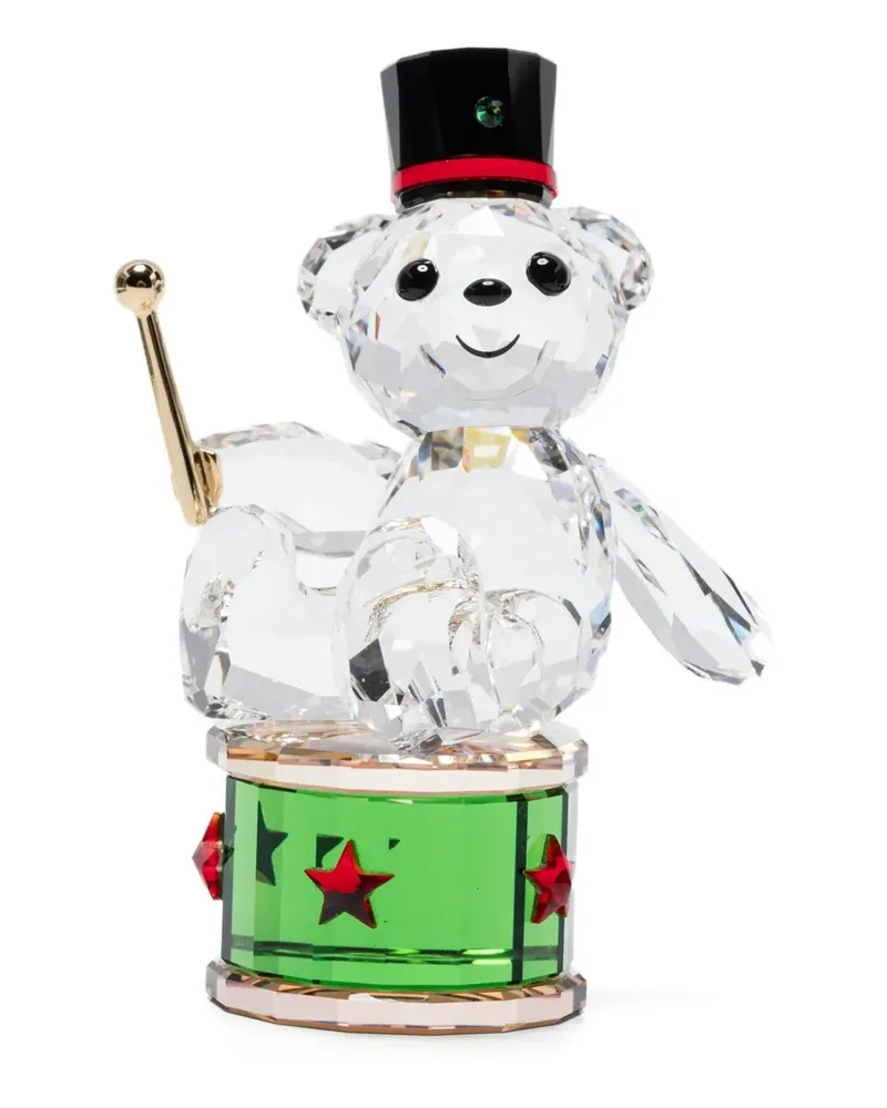 Swarovski Kris Bear Holiday Annual Edition Figur - Weiß Weiß