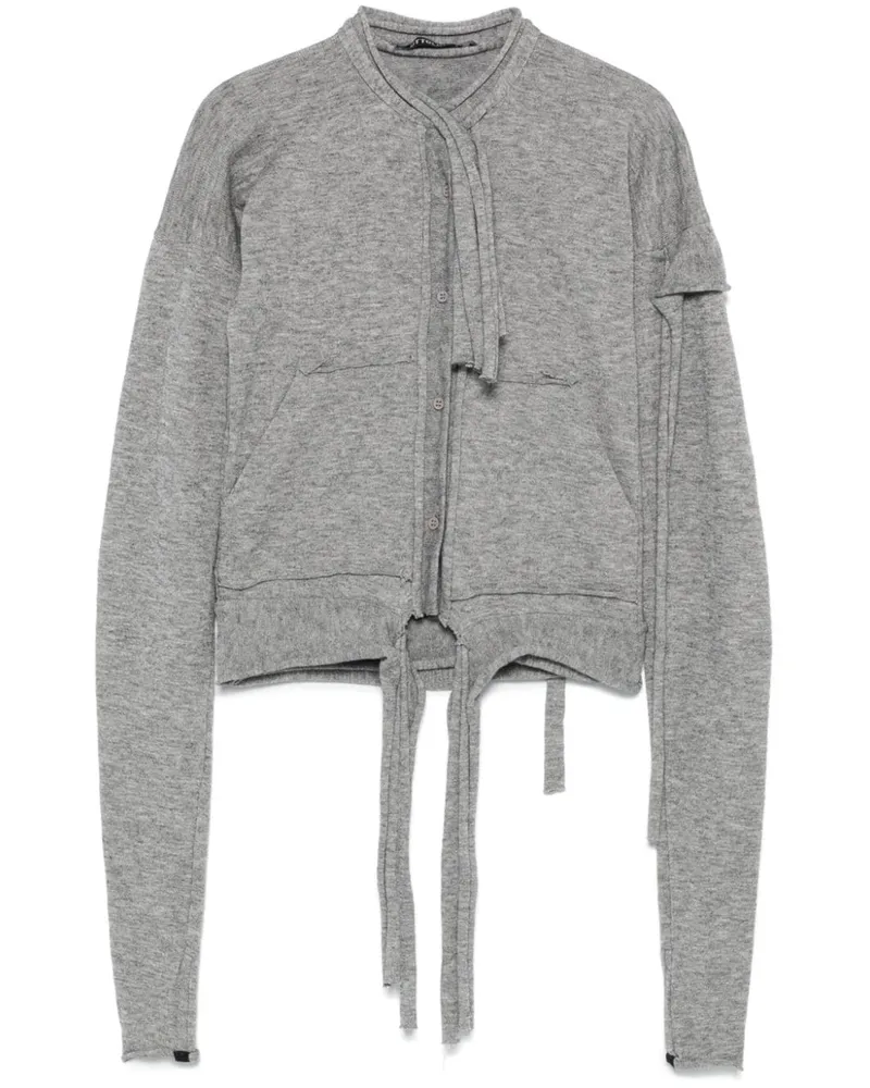 OTTOLINGER Cardigan mit Riemen - Grau Grau