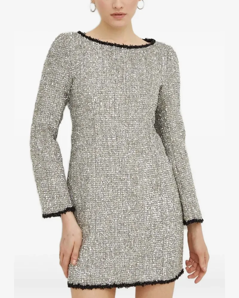 Miss Sixty Kleid mit Pailletten - Grau Grau
