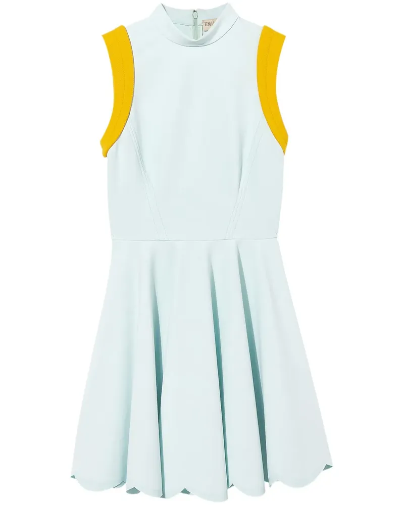 Emilio Pucci Ausgestelltes Kleid - Blau Blau