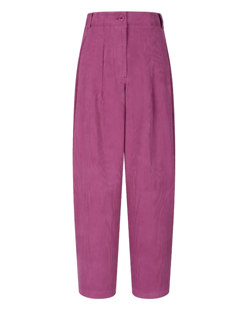 STUDIO TOMBOY Hose aus Cord mit Bändern - Rosa Rosa