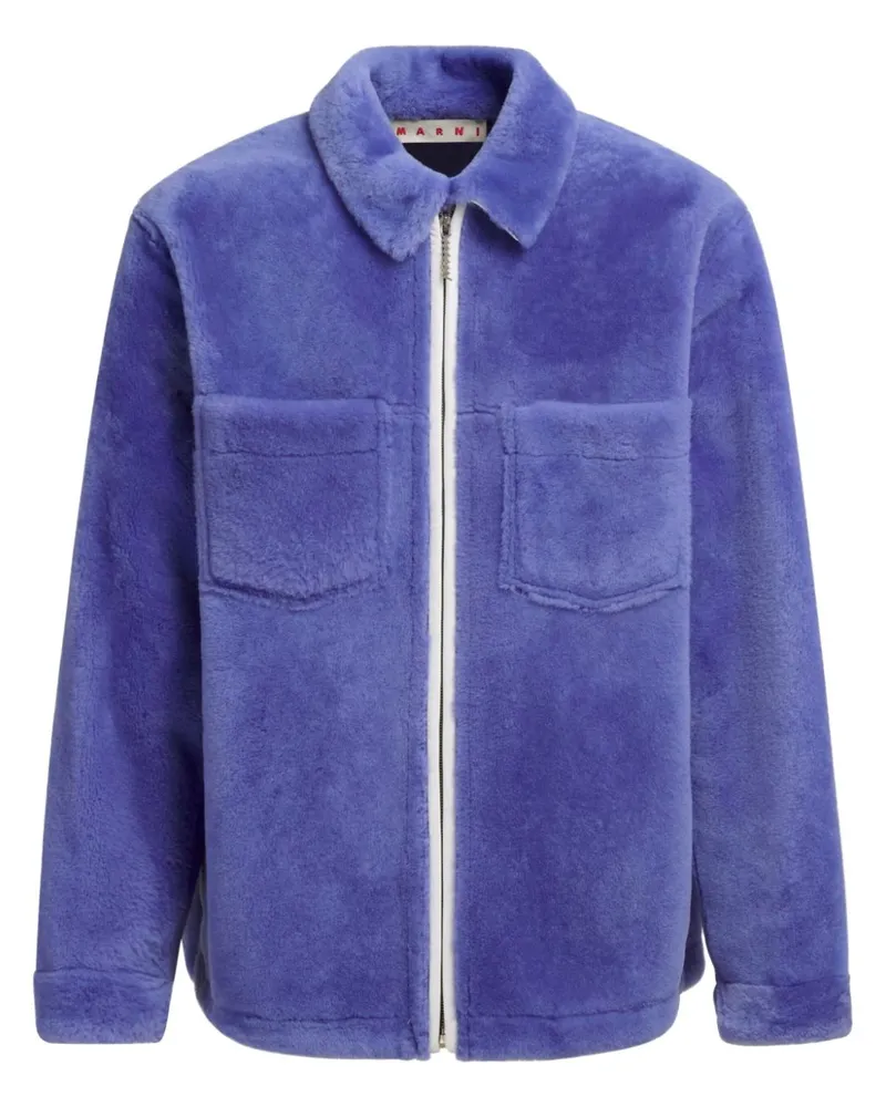 Marni Jacke mit Reißverschluss - Blau Blau