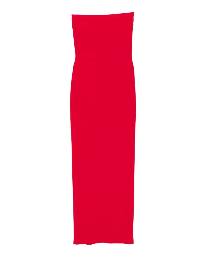 Norma Kamali strapless maxi dress - Rot Rot