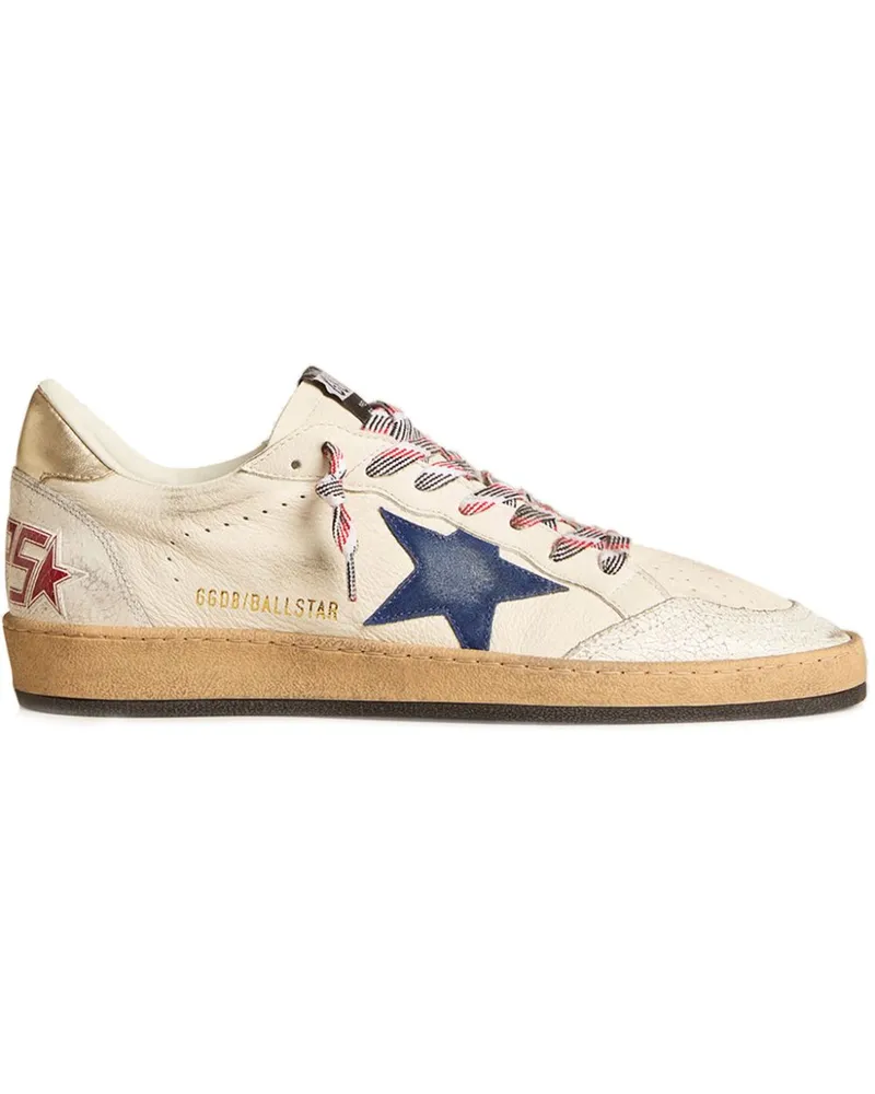 Golden Goose Ball-Star Sneakers - Nude Nude