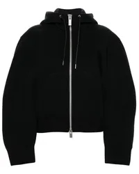 Sacai Sponge Hoodie Schwarz