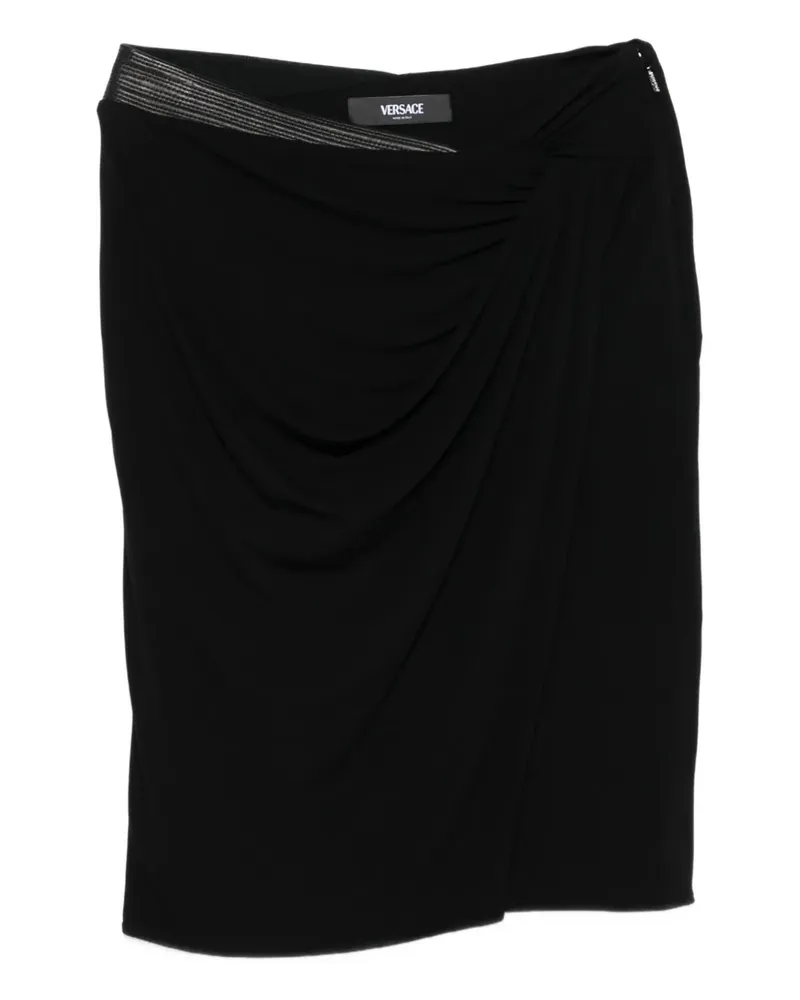 Versace Verzierter Rock - Schwarz Schwarz
