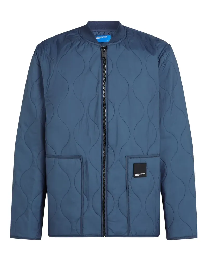 Karl Lagerfeld Leichte Steppjacke - Blau Blau