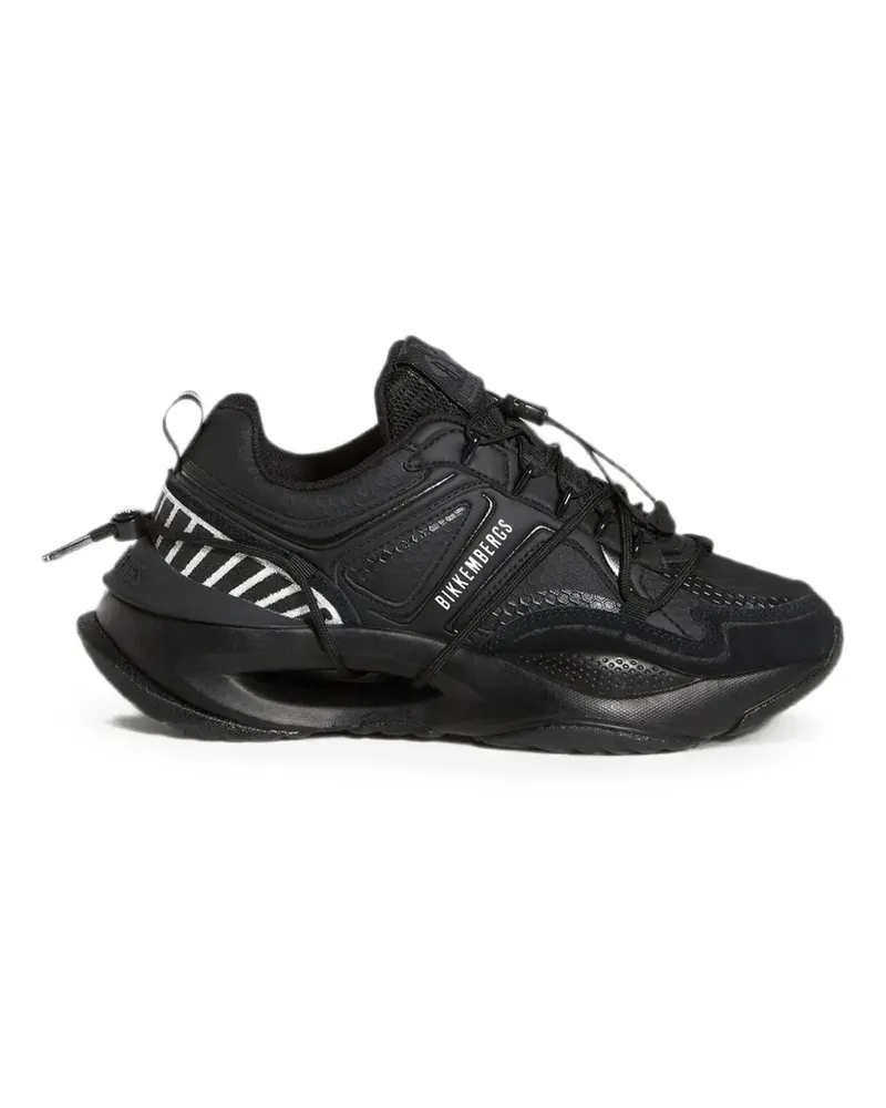 Bikkembergs Ruyi Sneakers mit Einsätzen - Schwarz Schwarz