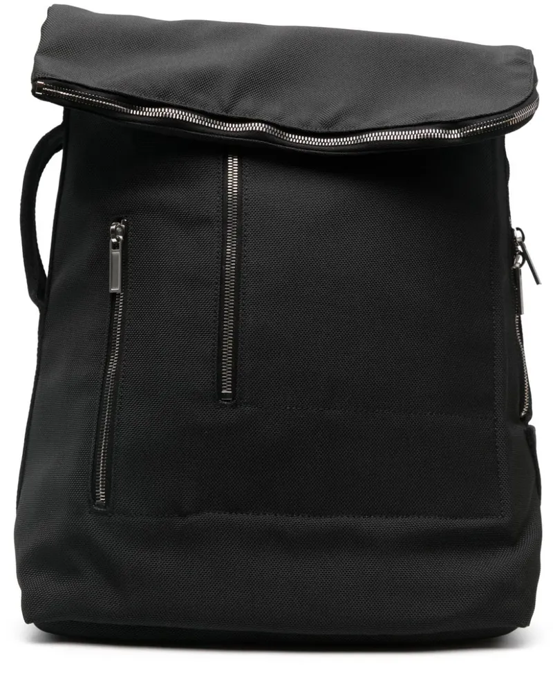 Rick Owens Cargo Rucksack Schwarz