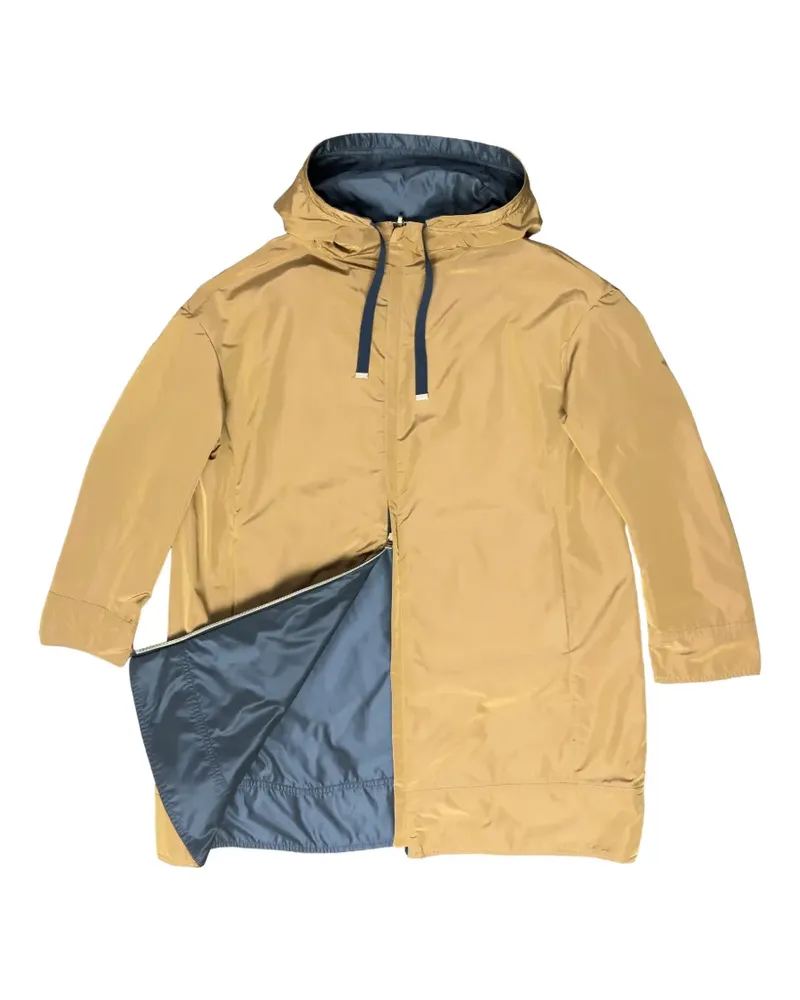 Herno reversible hooded raincoat - Nude Nude