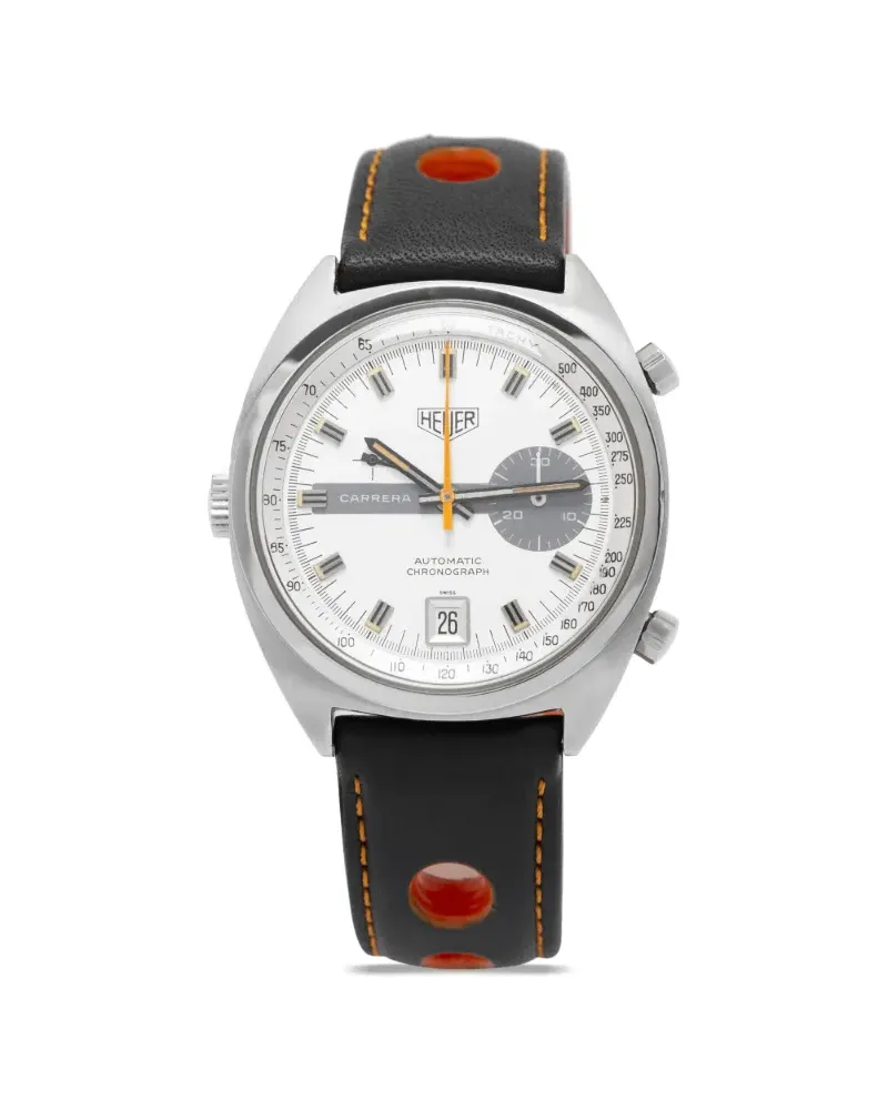 TAG Heuer 1970 pre-owned Carrera Chronograph 38mm - Silber Silber