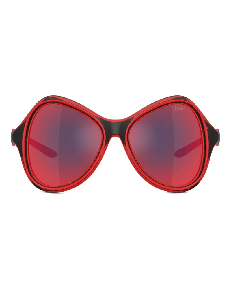 Diesel 0DL3010U Sonnenbrille - Rot Rot