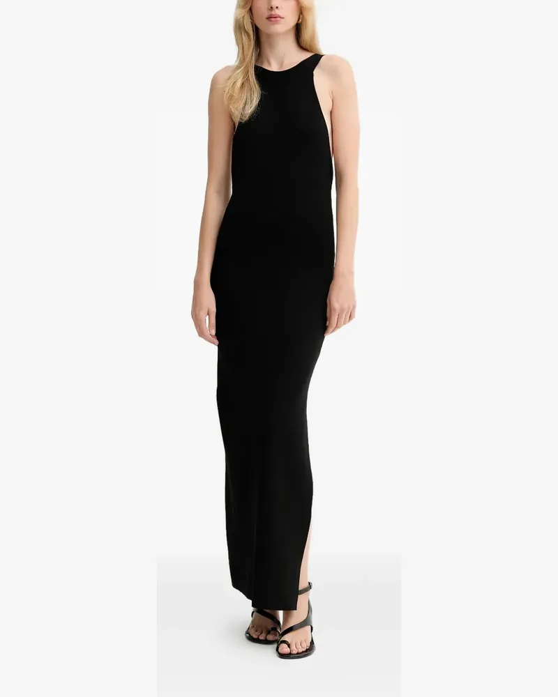 Gestuz open-back sleeveless maxi dress - Schwarz Schwarz