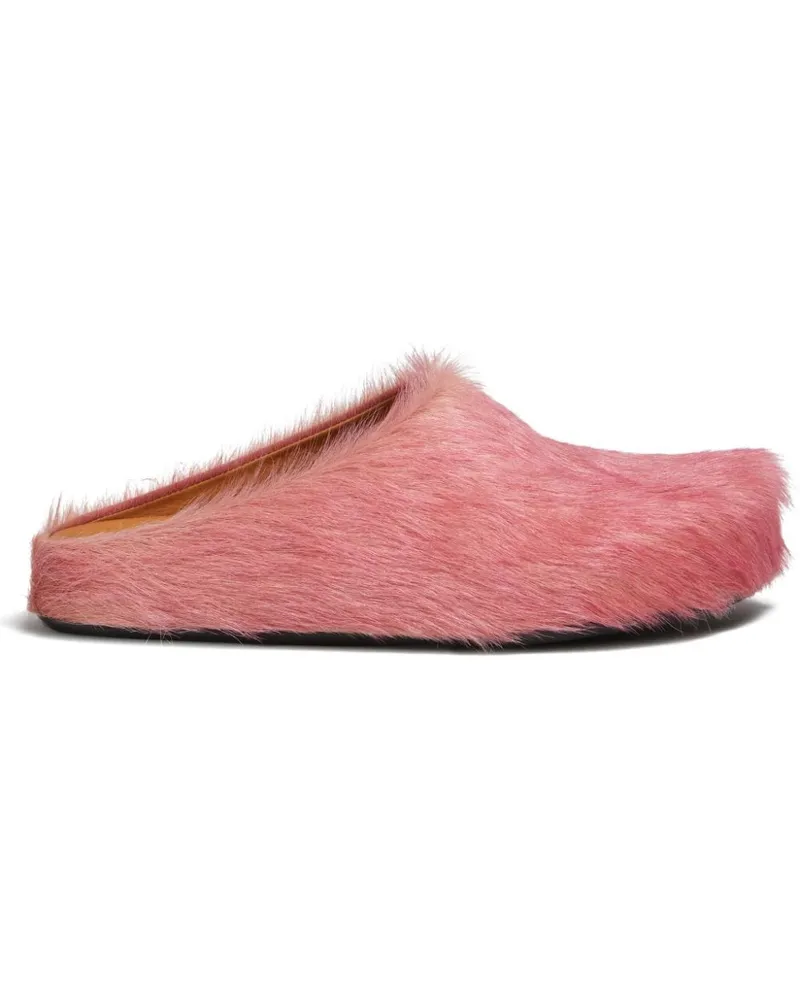 Marni Fussbett Sabot Slipper Rosa