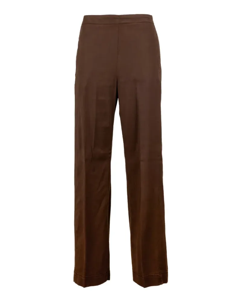 VIA MASINI 80 Hose mit geradem Bein - Braun Braun