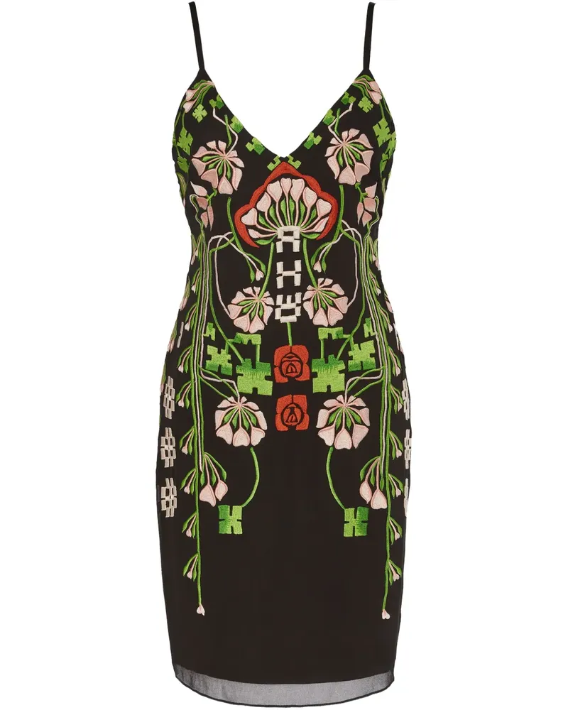 Temperley London Casa Minikleid - Schwarz Schwarz