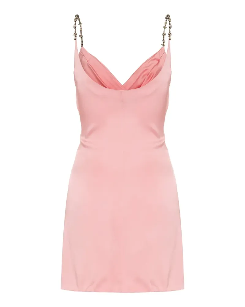 Valentino Garavani embellished-strap mini dress - Rosa Rosa