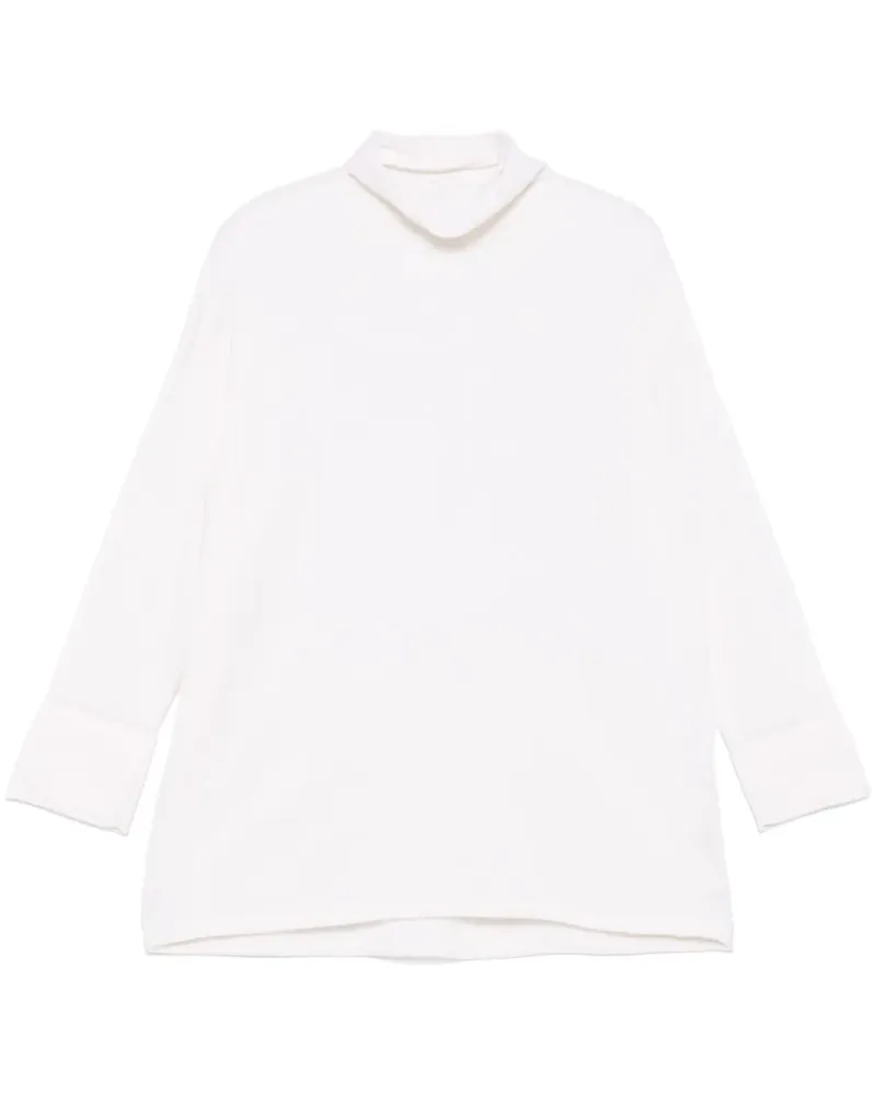 Max Mara Oder Oberteil - Weiß Weiß