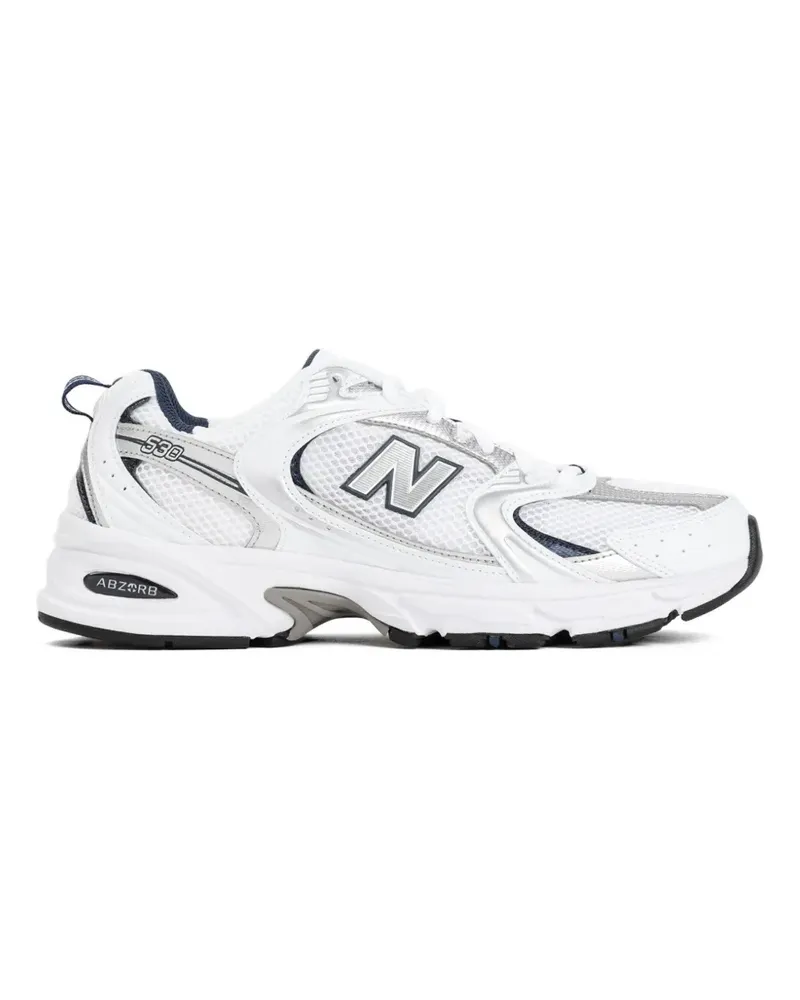 New Balance 530 Sneakers mit Kontrasteinsätzen - Weiß Weiß