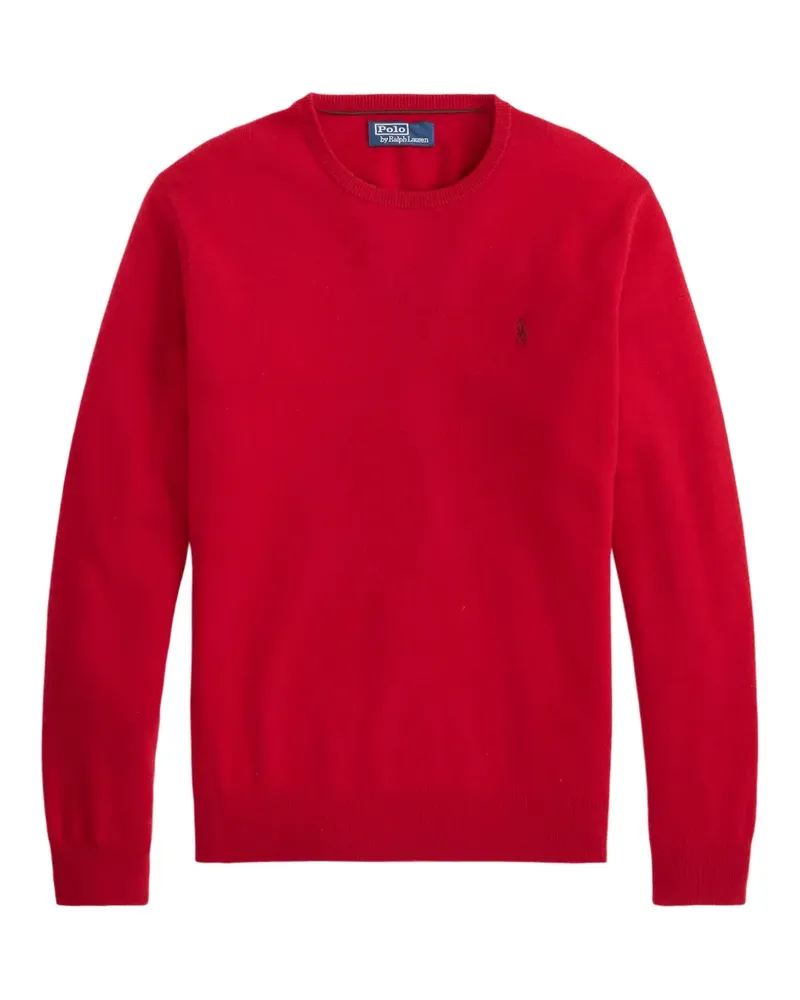 Ralph Lauren Pullover mit Pony-Stickerei - Rot Rot