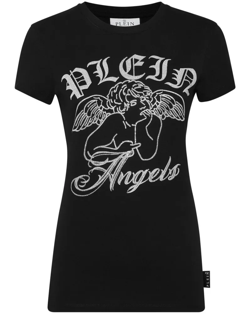 Philipp Plein Sexy Pure Love T-Shirt - Schwarz Schwarz