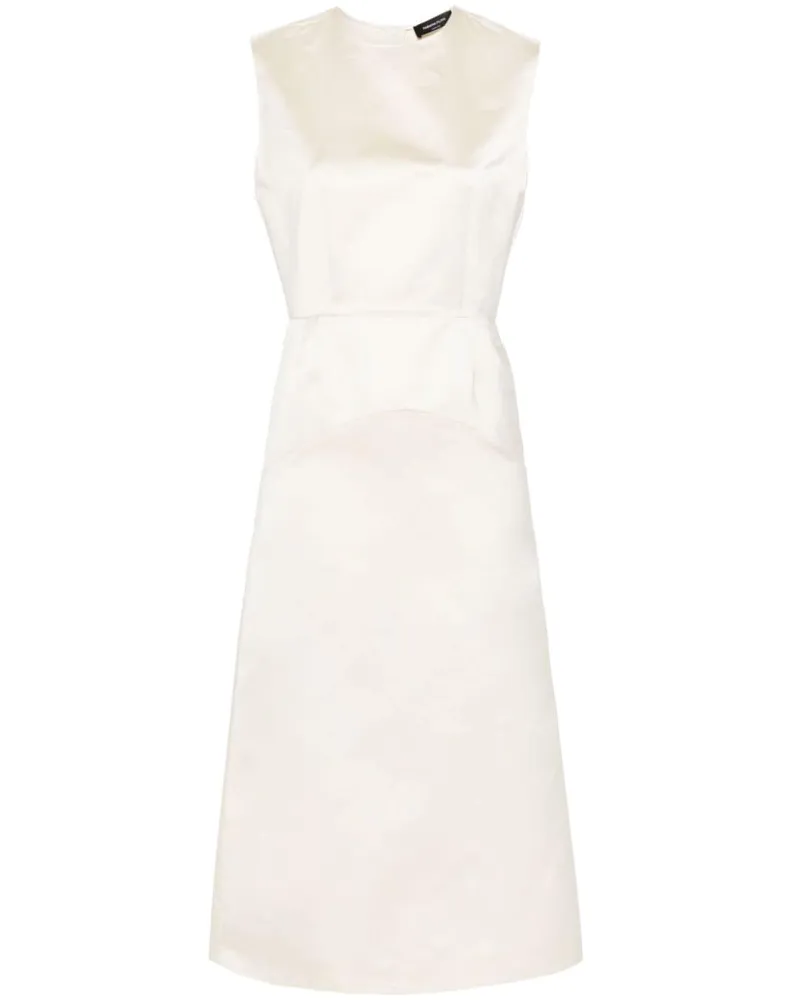 Fabiana Filippi Midikleid aus Satin - Nude Nude