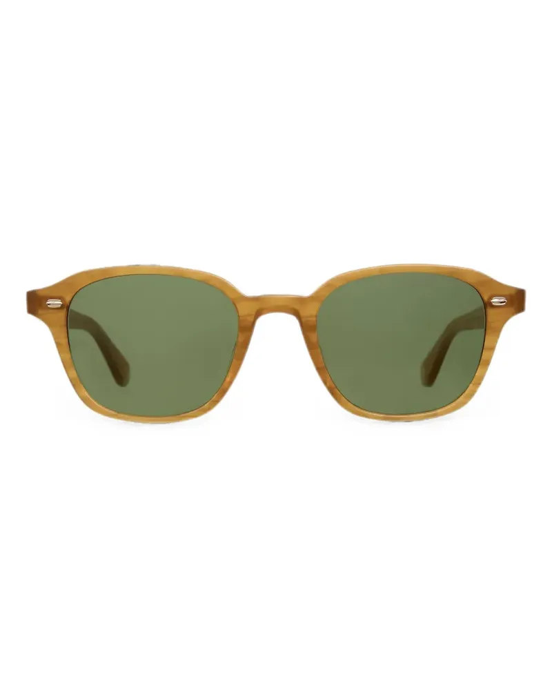 Garrett Leight Lachman Sun square-frame sunglasses - Braun Braun