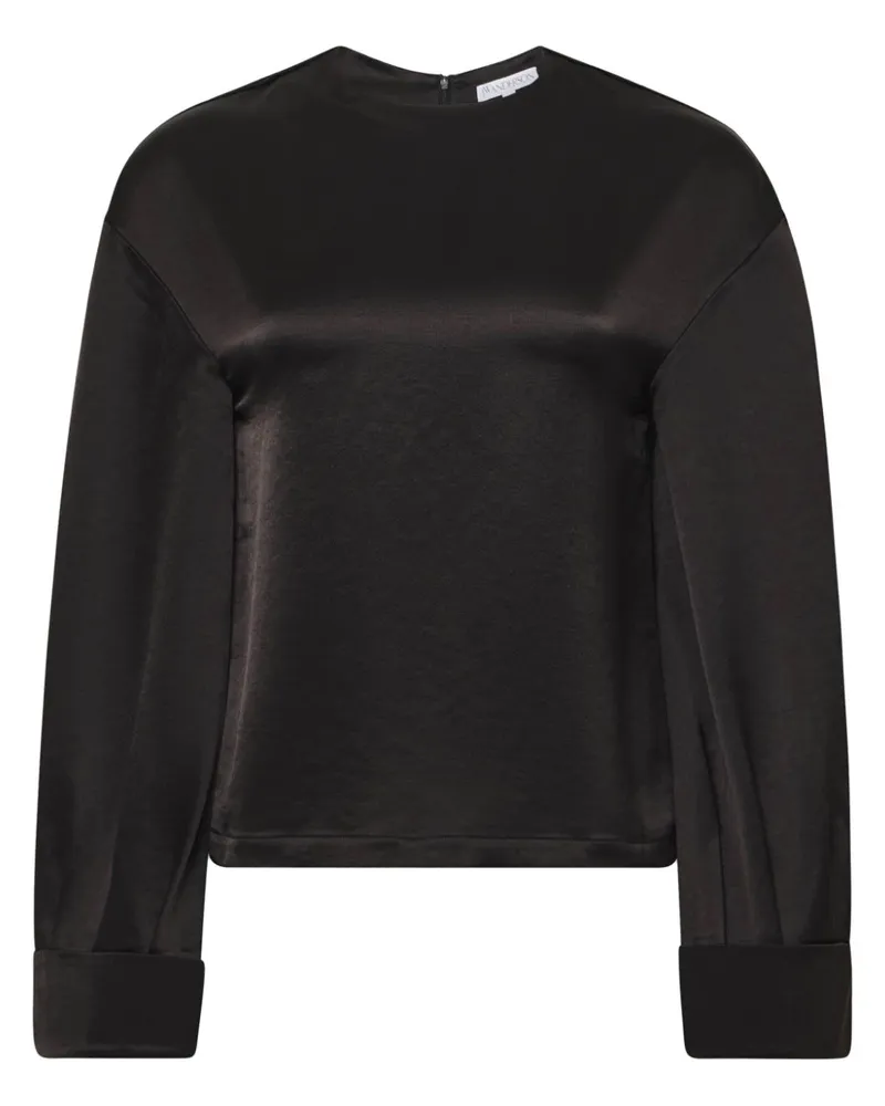 J.W.Anderson Bluse mit umgeschlagenen Bündchen - Schwarz Schwarz