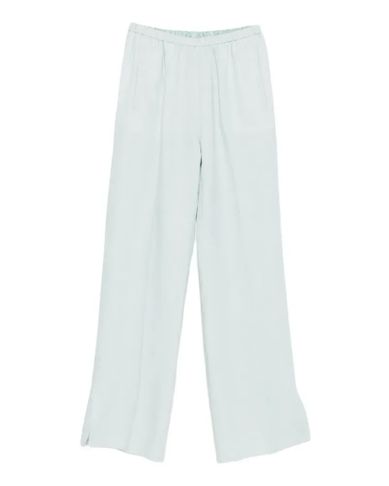 forte_forte elasticated-waist trousers - Blau Blau