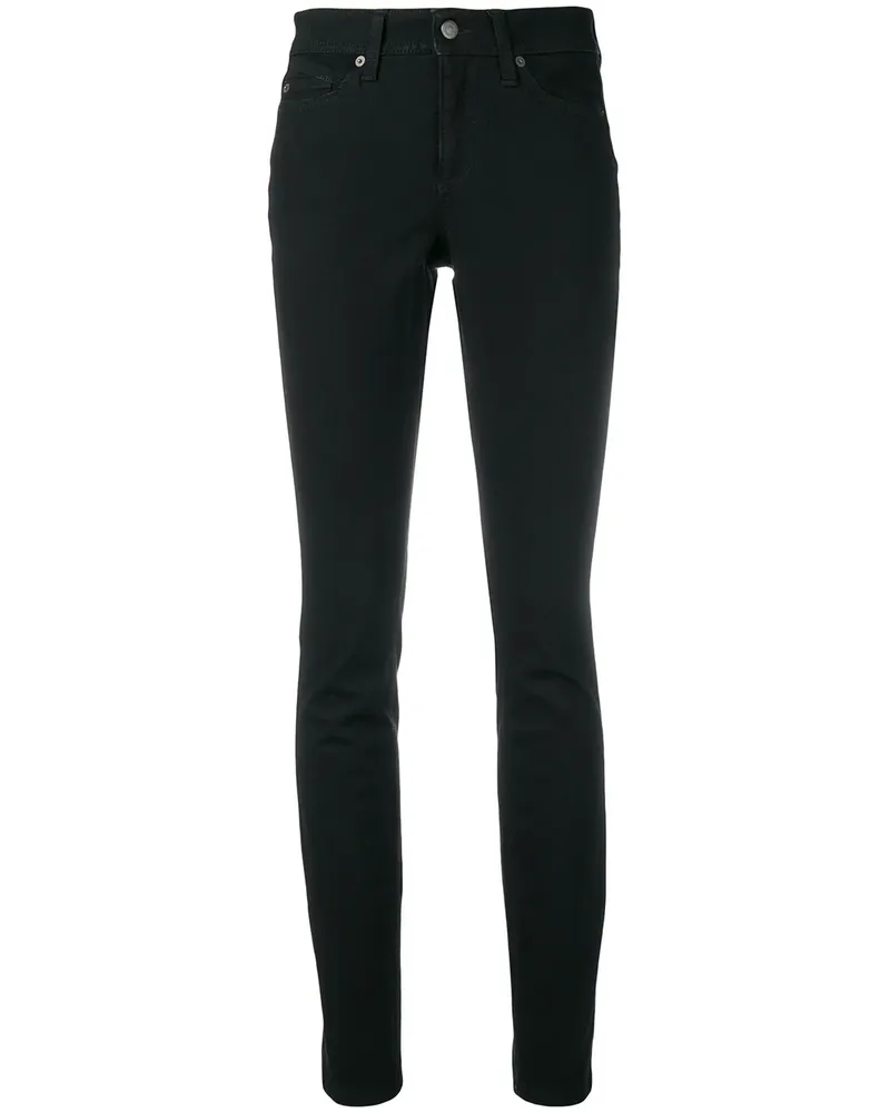 Cambio Hose mit schmalem Schnitt - Schwarz Schwarz