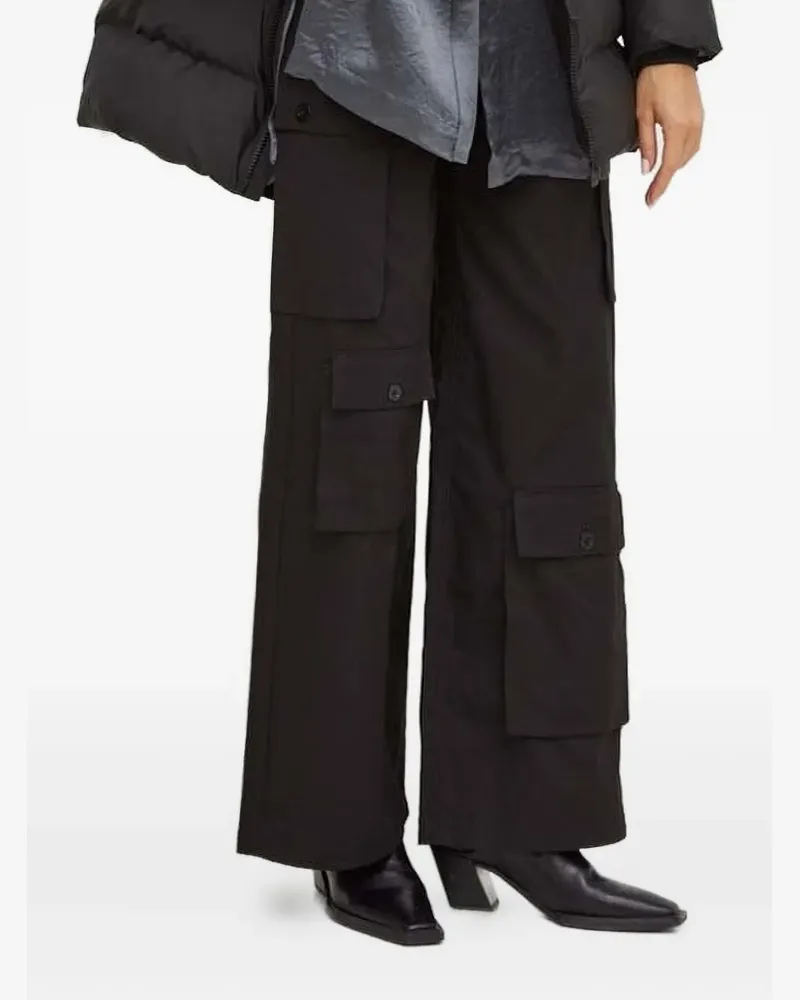 G-STAR RAW Hose mit aufgesetzten Taschen - Schwarz Schwarz