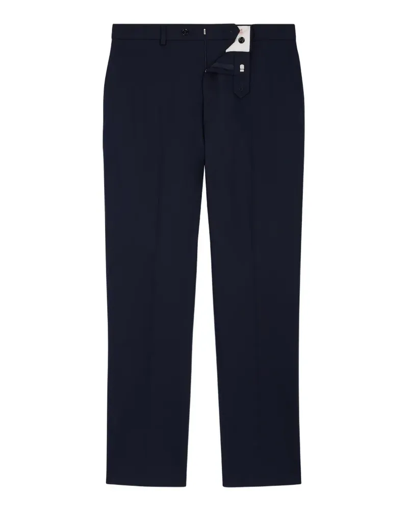 FURSAC pressed-crease tailored trousers - Blau Blau
