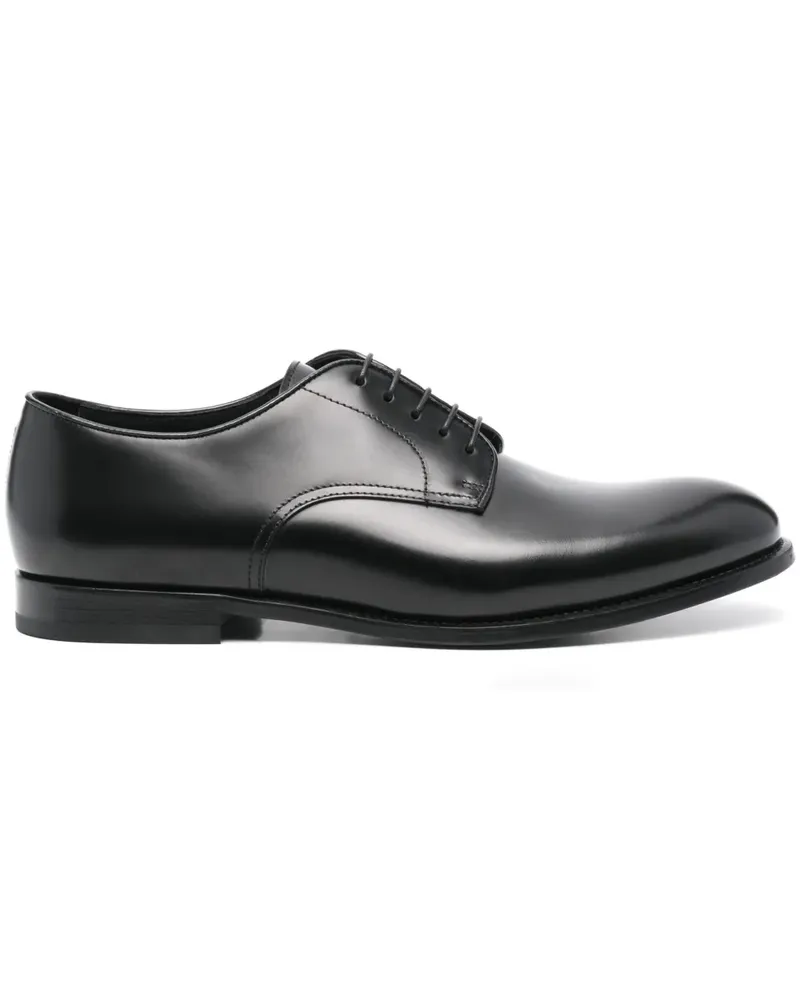 Doucal´s Derby-Schuhe aus Leder - Schwarz Schwarz