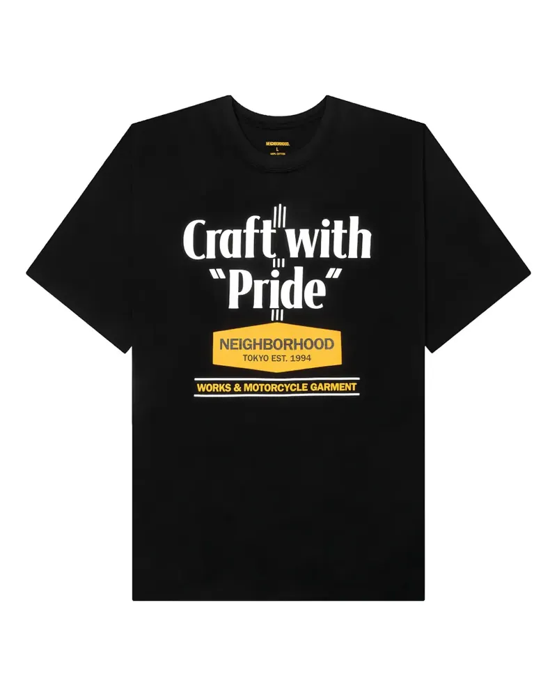 Neighborhood Craft with Pride T-Shirt - Schwarz Schwarz
