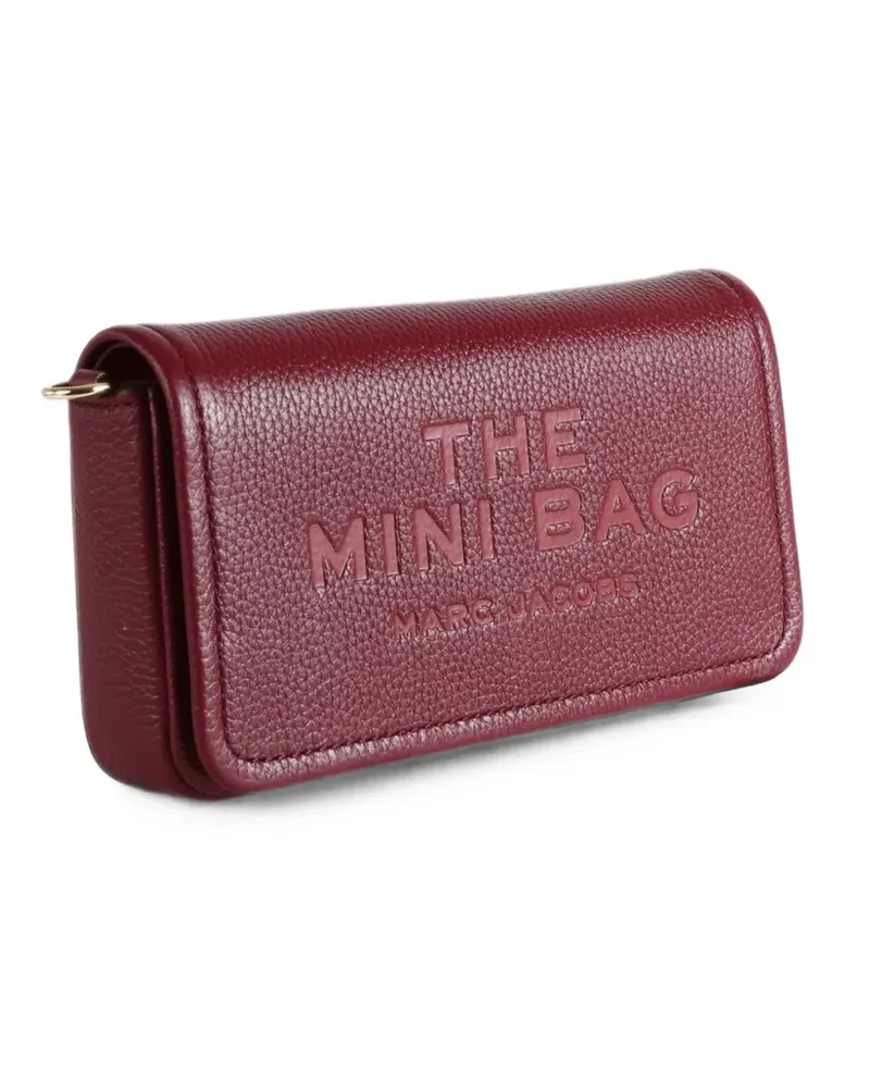 Marc Jacobs Strukturierte The Mini Bag Schultertasche - Rot Rot