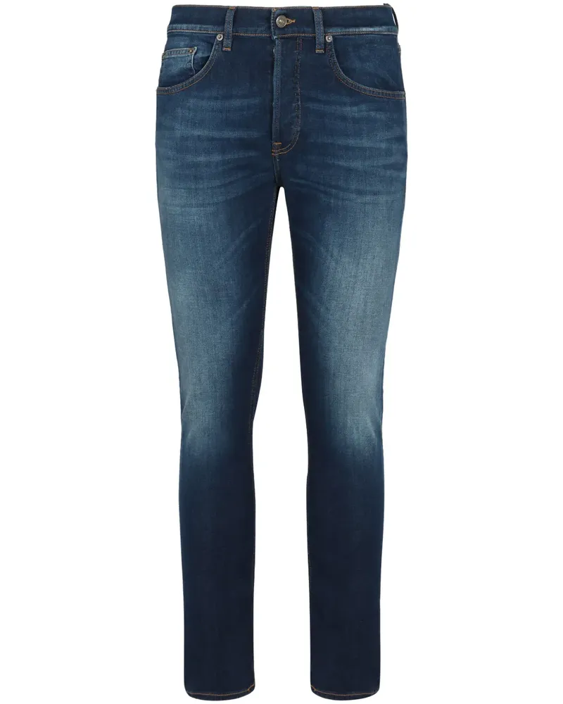 Dondup Jeans mit geradem Bein - Blau Blau