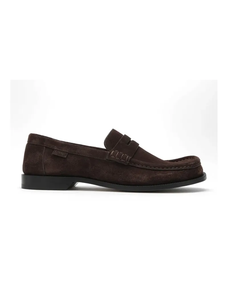 Loewe Loafer aus Wildleder - Braun Braun