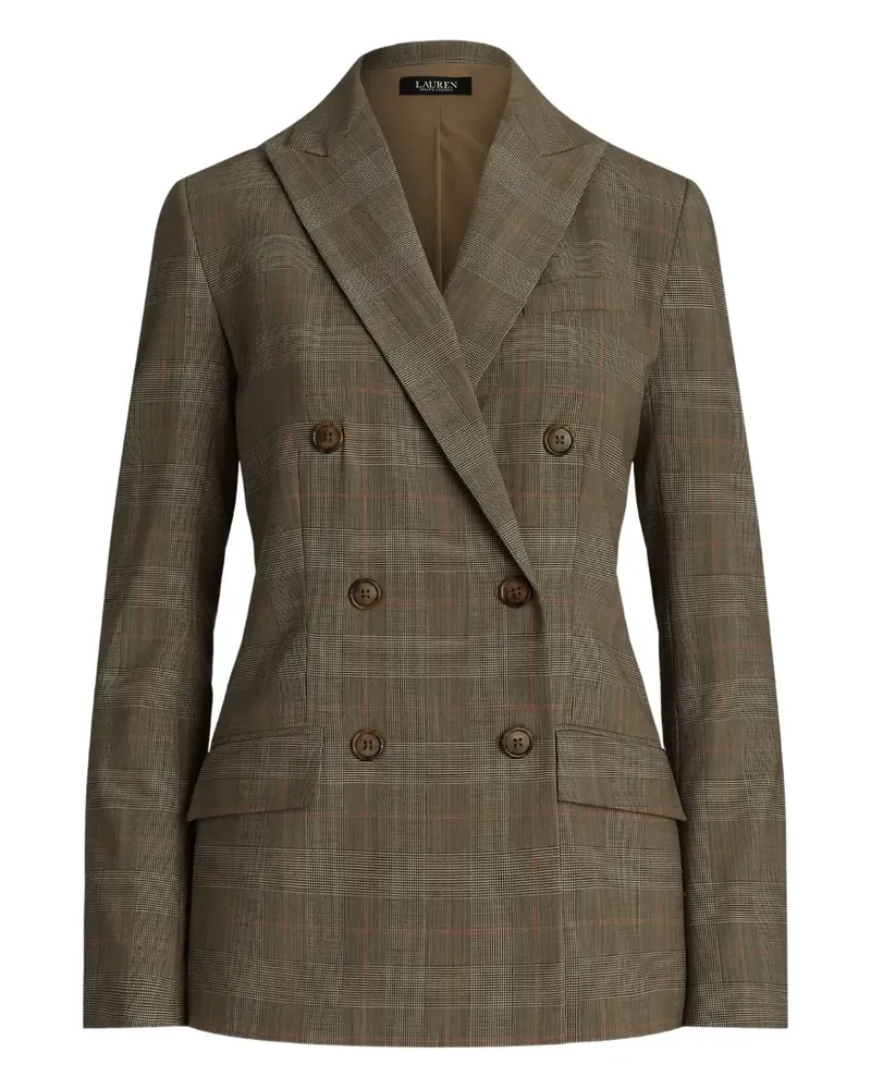 Ralph Lauren double-breasted checked jacket - Grün Grün