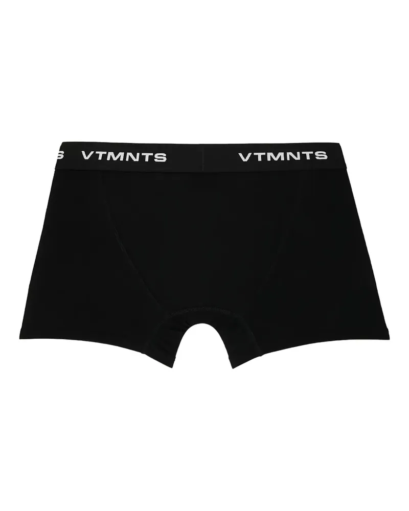 VTMNTS logo-waistband boxers - Schwarz Schwarz