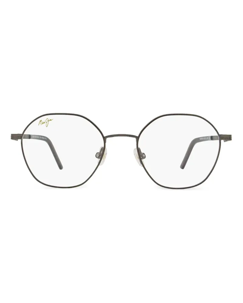 Maui Jim Brille mit geometrischem Gestell - Grau Grau