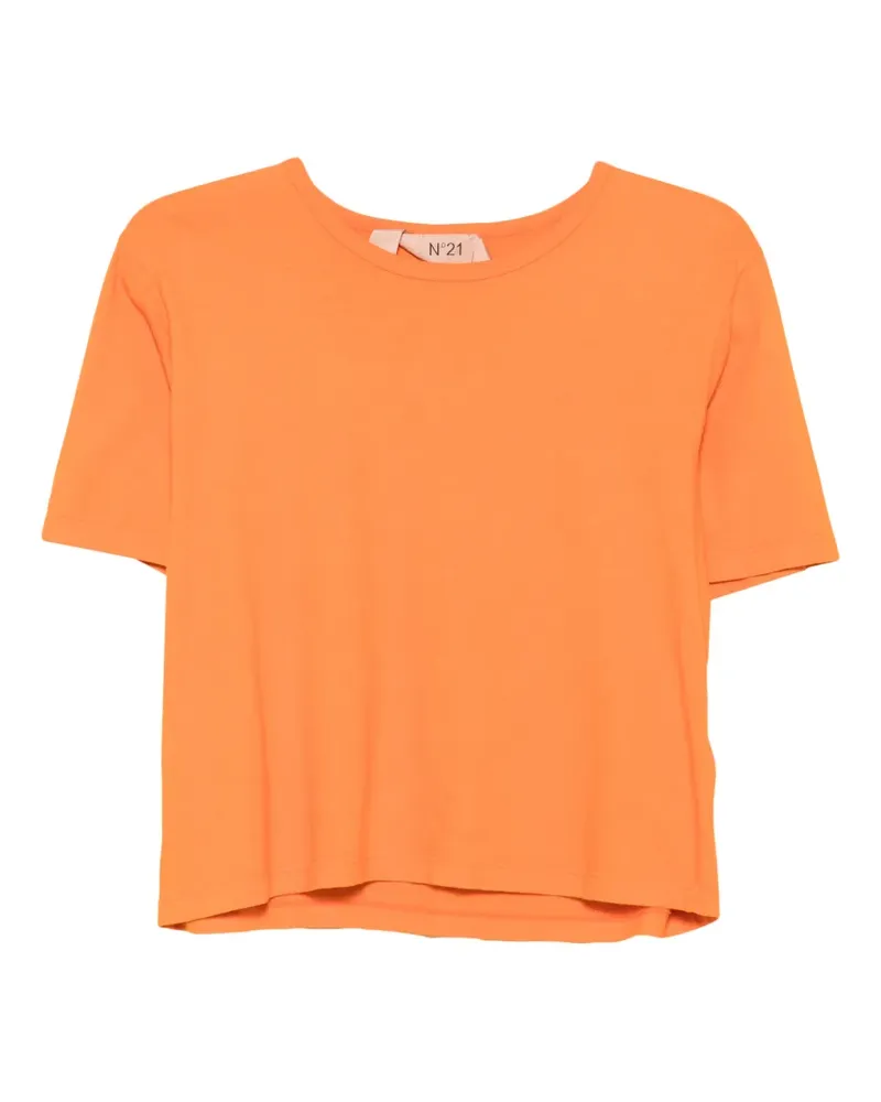 N° 21 crew-neck T-shirt - Orange Orange