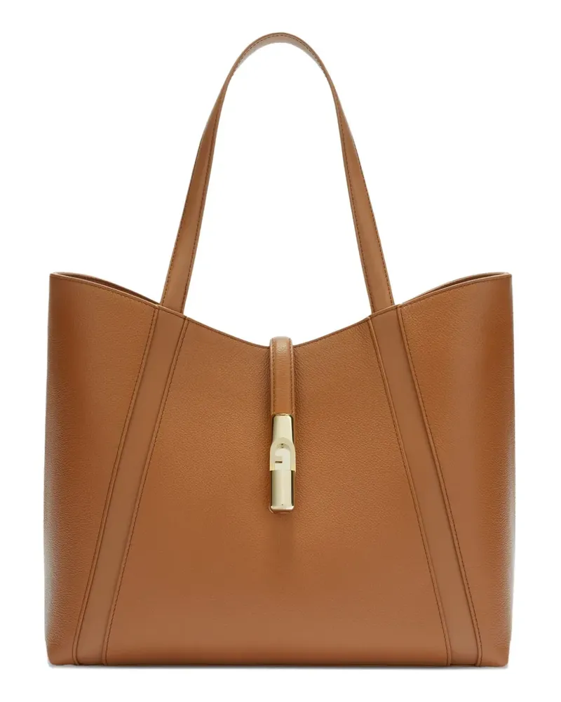 Furla Goccia Tote Bag - Braun Braun