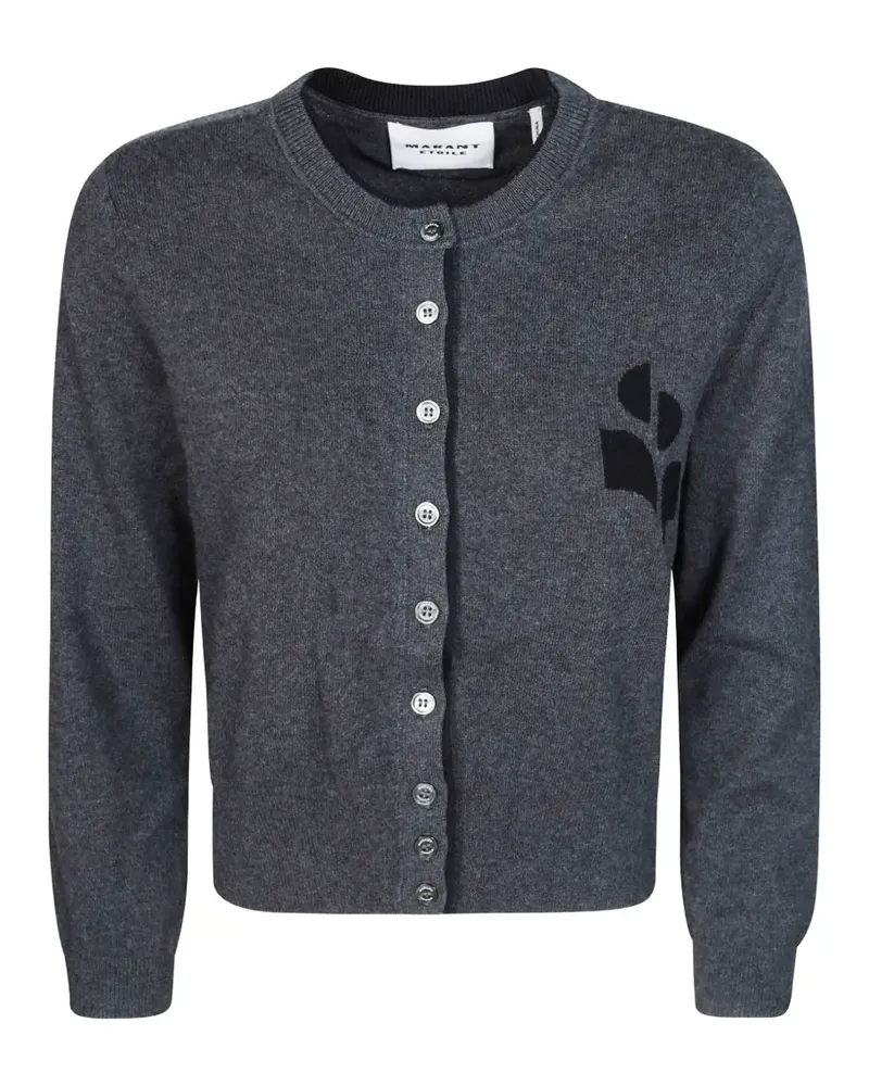 Isabel Marant Langer Lona Cardigan - Grau Grau