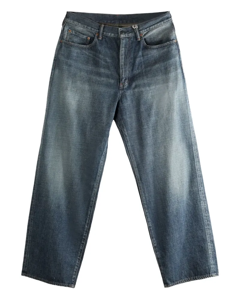 nanamica straight-leg jeans - Blau Blau