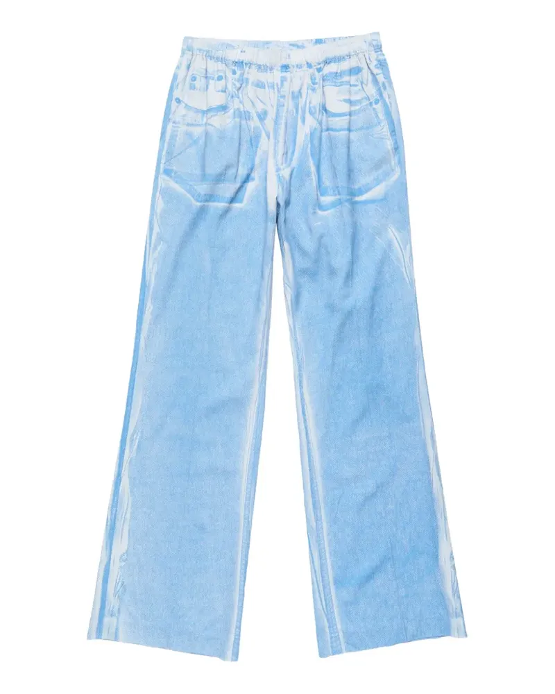 Acne Studios wide-leg trousers - Blau Blau