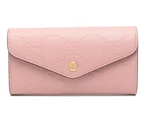 Gucci Portemonnaie mit GG-Logo Rosa