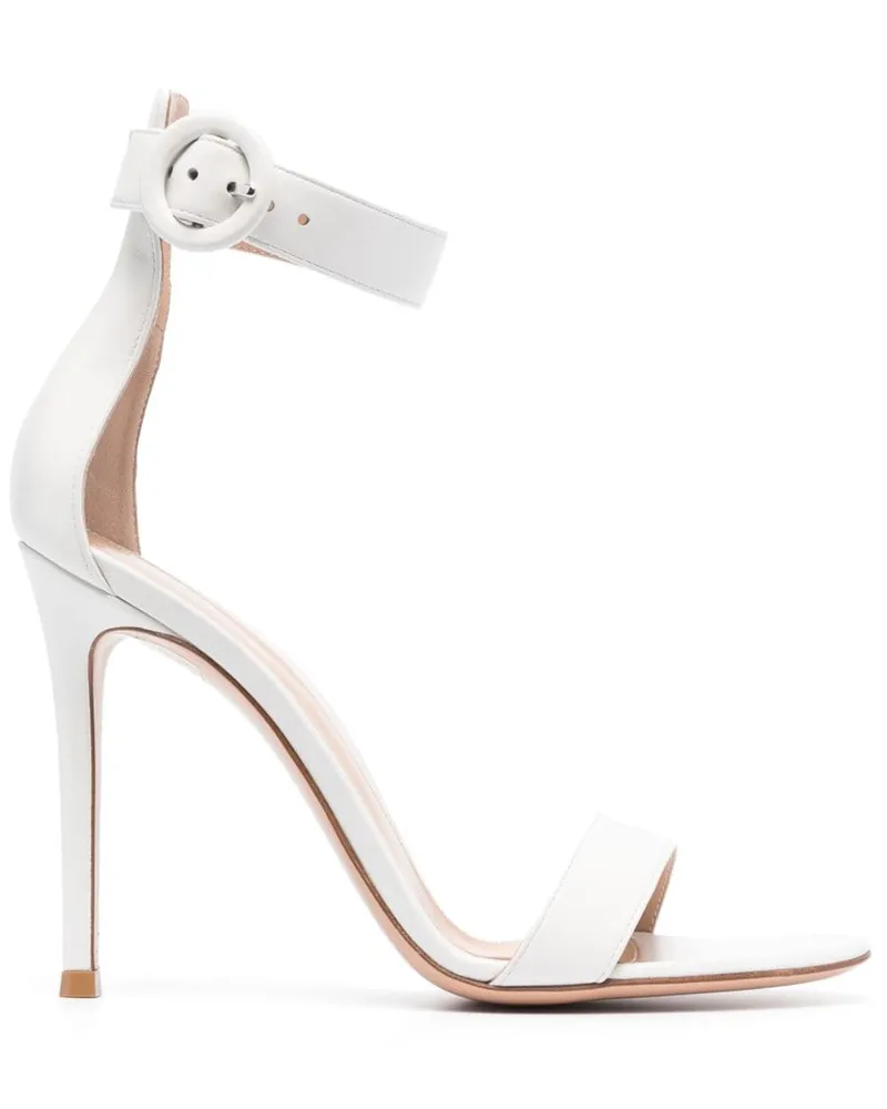 Gianvito Rossi Portofino Sandalen 105mm - Weiß Weiß
