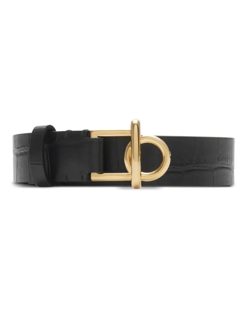 Burberry Rocking Horse Gürtel - Schwarz Schwarz