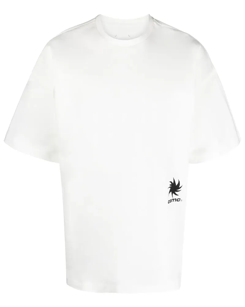 OAMC T-Shirt mit Foto-Print - Weiß Weiß